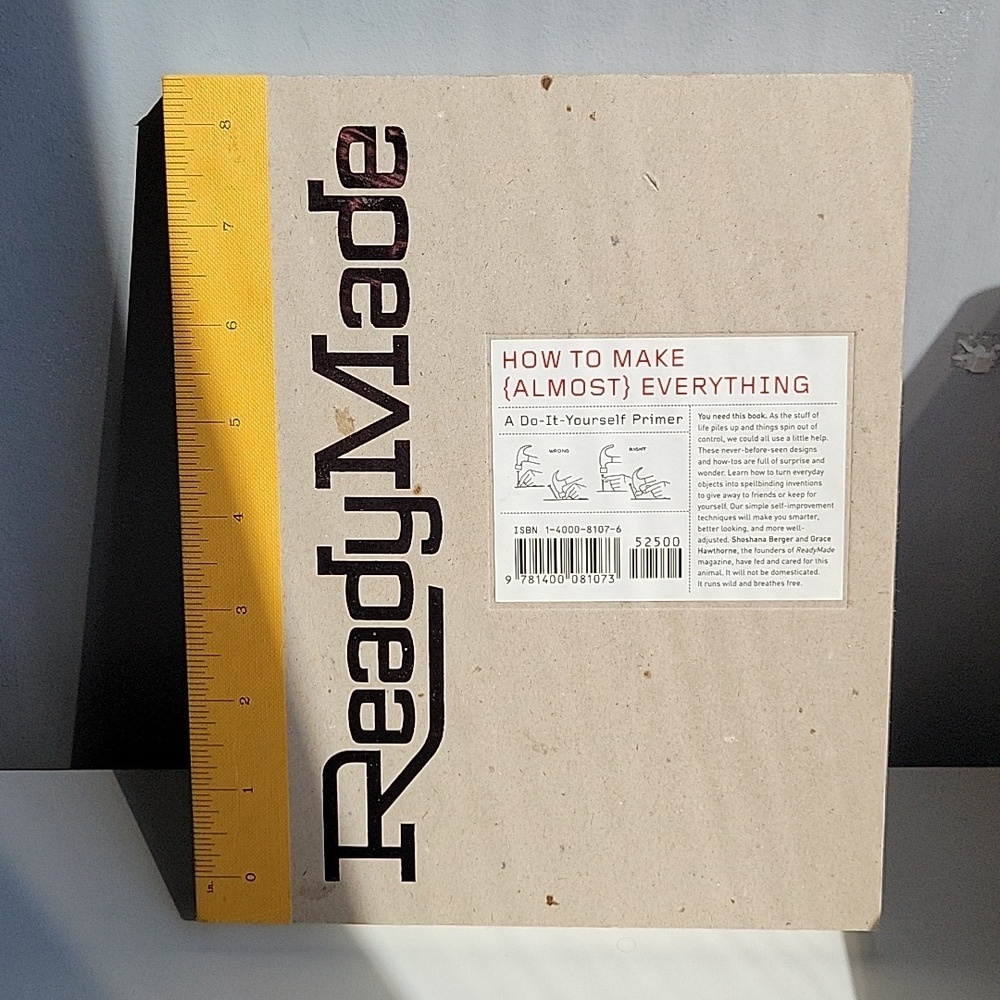 2005 Ready Made How To DIY Book Hardcover Mint Condition